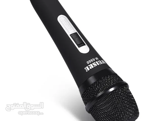 Weisre M6900 Wired Unidirectional Dynamic Microphone-Use With 6.35mm Plug–Blac  مايكروفون
