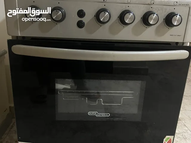 فرن غاز مع شواية شغال و 100 بالمية