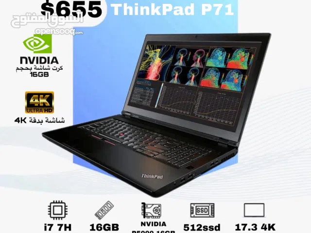 اذا انت مهندس معماري او مصمم جرافيك او مونتاج هذا افضل لابتوب لك بشاشه 17.3 بدقه 4K و كرت شاشه 16GB