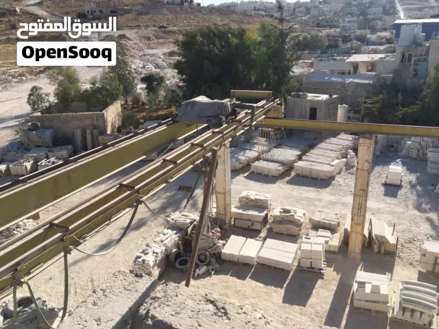منشار حجر للبيع بسعر مغري أو المبادلة على قطعة أرض