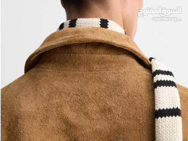 100% original leather jacket - ZARA - new size s