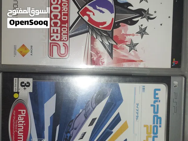 لعبتين psp اصلية World Tour Soccer 2   Wipeout Pure لا اعلم اذا يشتغلون