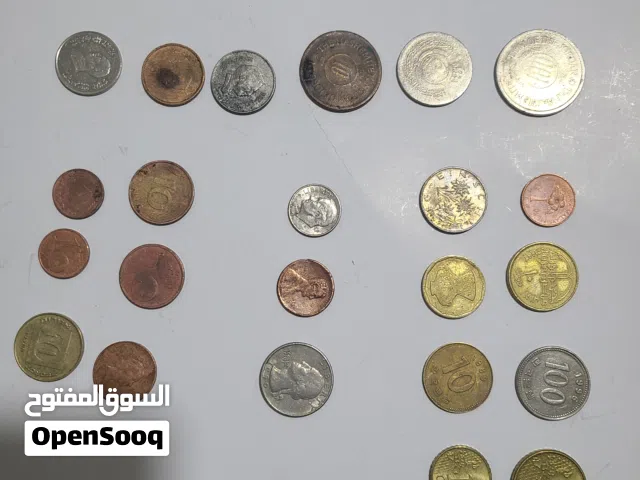 مجموعة عملات معدنية عالمية أصلية لهواة جمع العملات