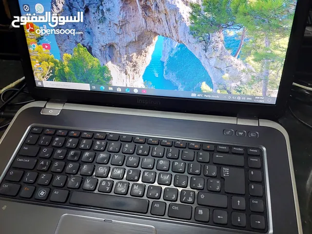 Laptop DEll INSPIRON  i7 8GB Ram لابتوب ديل i7 8GB Ram نظيف