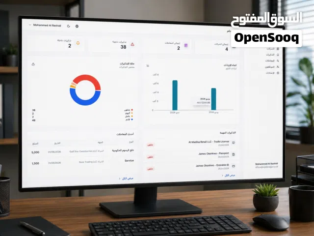 للبيع: مشروع OpsBridge SaaS لإدارة الشركات والخدمات الحكومية