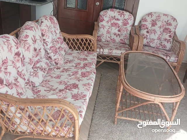 طقم قش خيزران حالة ممتازة