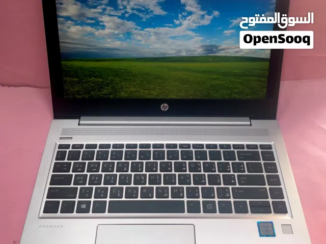 Hp Core i7-16gb Ram 512gb ssd 14 inch Screen Windows 11pro with bag charger mouse HP PROBOOK-440 معا