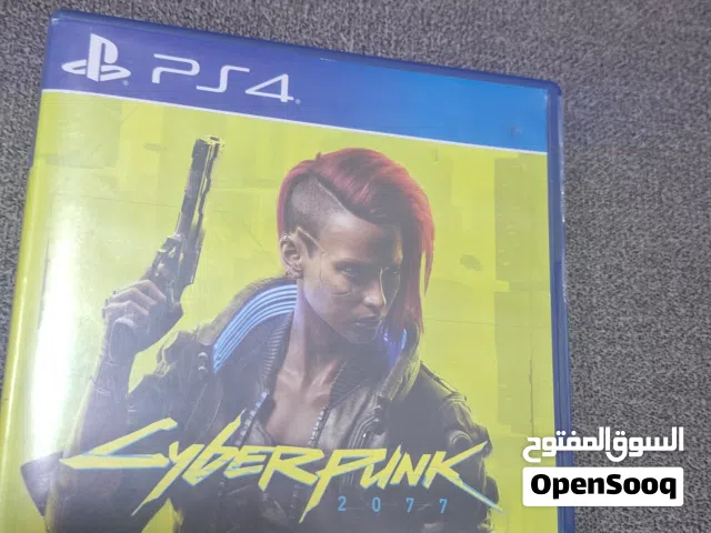 لعبه كبر بانك 2077 لبلاستيشن فور وفايف نظيفه جدا واستعمال بسيط