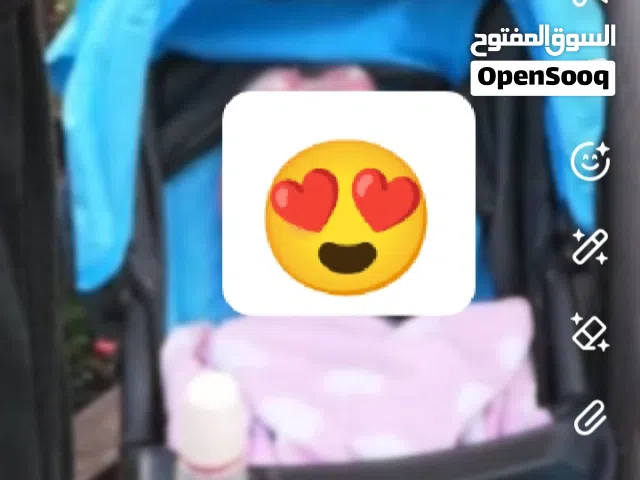 عربة اطفال من عمر شهور الي سنوات