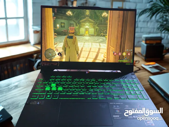 لاب توب اسوس 24 جيجا رام مع شنطة هدية و3 شهور game pass
