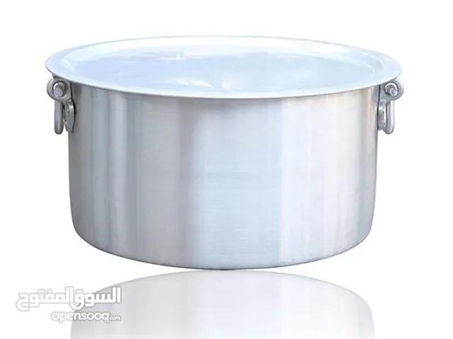 قدر الومنيوم صناعة هندية جديد مع غطاء Indian aluminum cooking pot with cover
