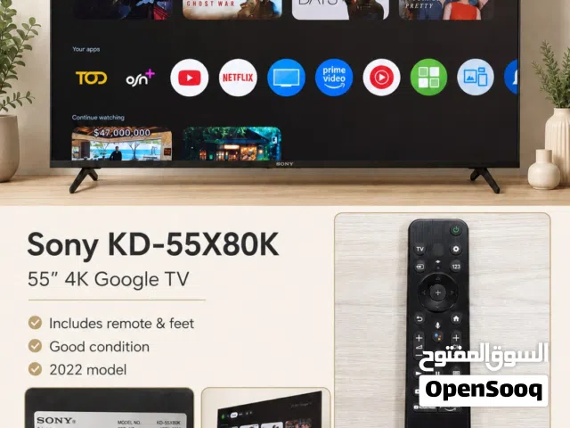 Sony KD-55X80K 55” 4K Google TV