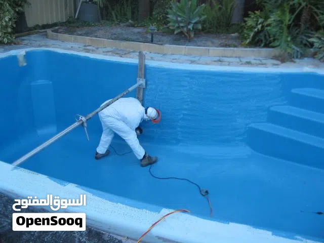 واتر بروف waterproofing العزل المائي والحراري والصيانة العامة و تنفيذ دهانت الايبوكسي