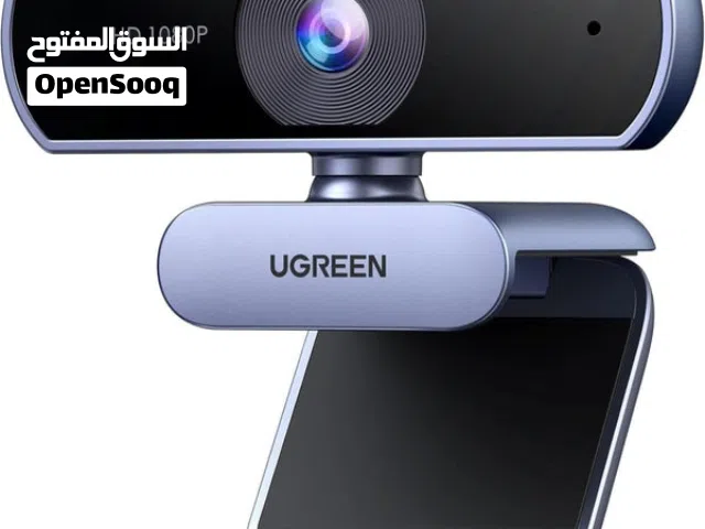 كاميرا ويب UGREEN 1080P مع ميكروفون، وكاميرا ويب USB كاملة الدقة
