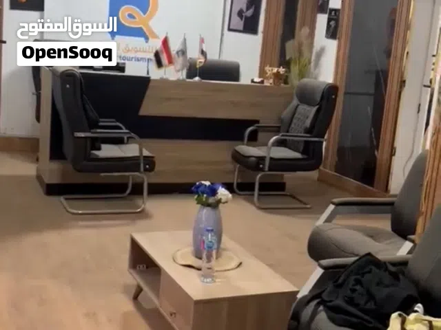 مكتب للايجار بموقع مميز جدا بفيصل الرئيسي دور اول ايجار جديد فاضي  بدون فرش  تشطيب سوبر لوكس