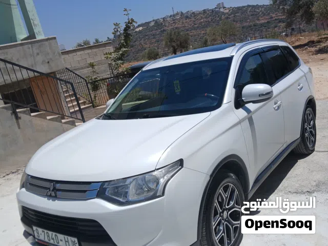 للبيع فقط مش بدل  Mitsubishi outlander 2014 نظام توفير eco  رخصة وتامين سنة كاملة محرك 2000 تشغيل بص