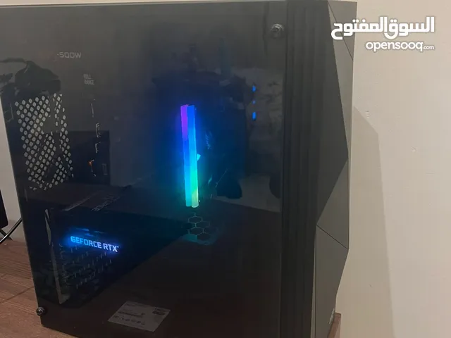 بي سي جدا قوي بكرت Rtx 3060 12gb ممتاز للبيع