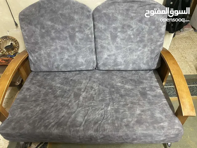 طقم كنب موريس 7 مقاعد خشب زان اندونيسي - اسفنج18 (تنجيد سكني جديد) طقم كنب 9 مقاعد خشب زان