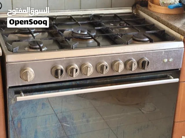 Ariston 5-Burner Gas Cooker & Oven – Stainless Steel – Good Condition