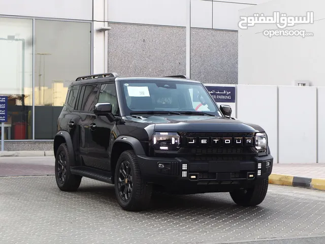 JETOUR 2025 zero km black جيتور7seaters 2025 فل اوبشن بانوراما موديل زيرو اسود