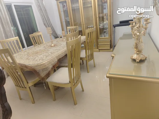 غرفه سفره ذهبي ما شاء الله خشب صولد
