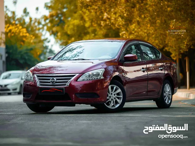 NISSAN SENTRA 2018 RED EXCELLENT CONDITION SUPER COMFORT