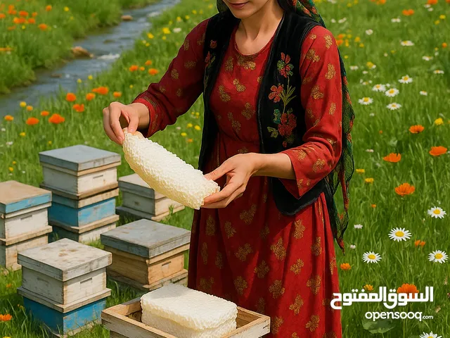 العسل الطبيعي بنسبة 100 ٪ من جبال كردستان التي تغذيها أفضل الينابيع والزهور بدون سم وأسمدة