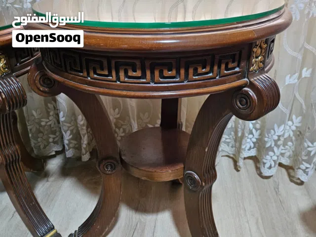 طاولات خشب زان حفر