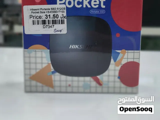 Brand New Hiksemi Portable SSD in Oman  Pocket Design  1 Year Warranty