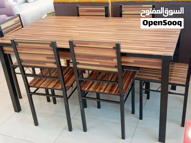 طاولة طعام صينية الصنع (1+6)  Dining Table Made In Chaina (1+6)