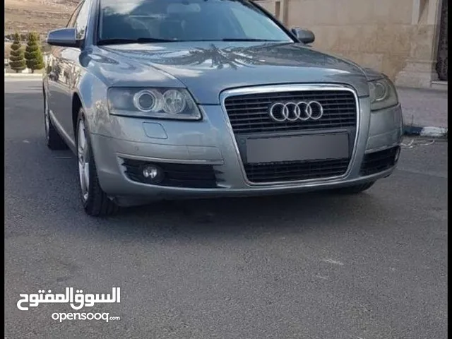 اودي A6 2008 مميزه جدا فحص كامل مرفق الفحص غرفه وكاله و لا خدش