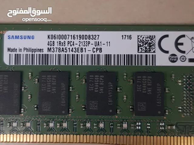 رام سامسونج 4 جيجا DDR4