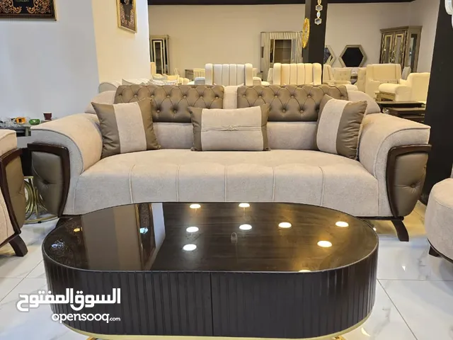 طقم كنب للبيع خشب خارجي زان داخلي سويد