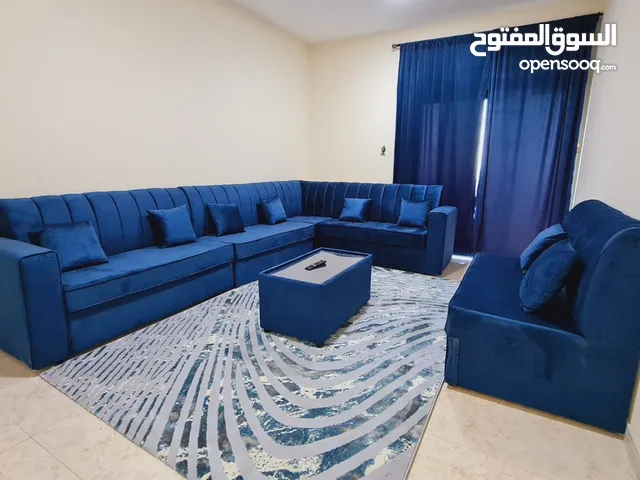 F3 /غرفتين وصالة للايجار الشهري- مفروشة فرش نظيف- شامل الفواتير- بقرب مستشفى- منطقة حيوية- النعيمية1