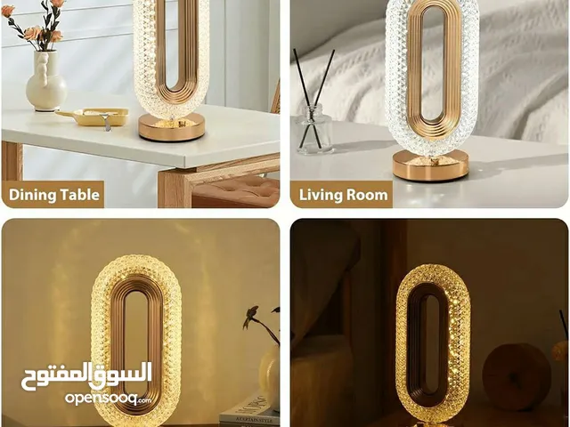 Lampe de table décorative LED forme œil d'étoile