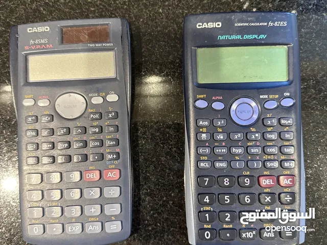 2 Scientific Casio Calculators for sale