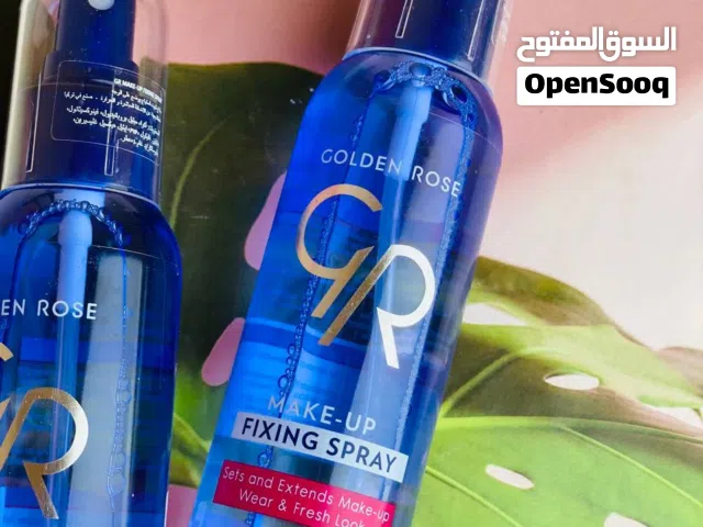 بخاخ مثبت مكياج من كولدن روز  هالسبري كلش لطيف ومثبت للمكياج جربته وشفت فعاليته كلش حلوة ومكياج