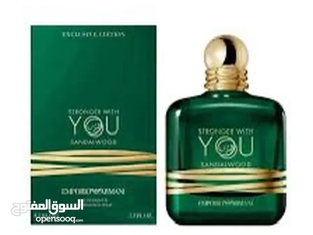 Stronger With You Sandalwood Giorgio Armani for women and men 100ML سترونج وذ يو