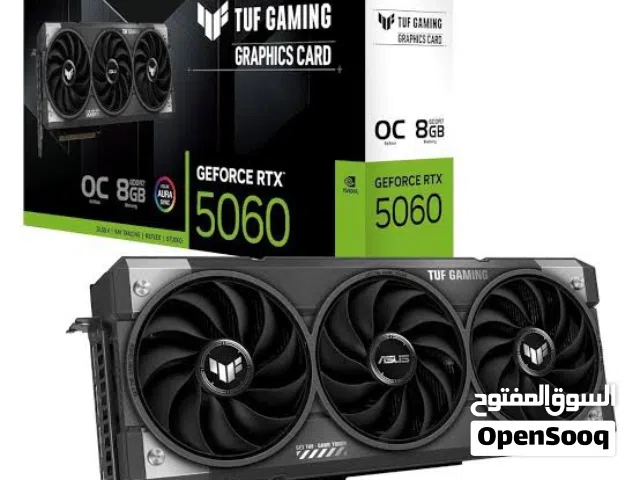 متوفر كروت شاشة جديد Asus tuf 5060 RTX