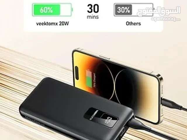 Power bank  30000 mAH VEEKTOMX  باور بانك  30000 الف امبير