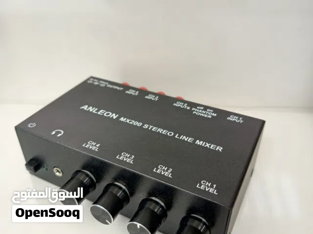 ANLEON MX200 STEREO LINE MIXER 4 CHANNEL