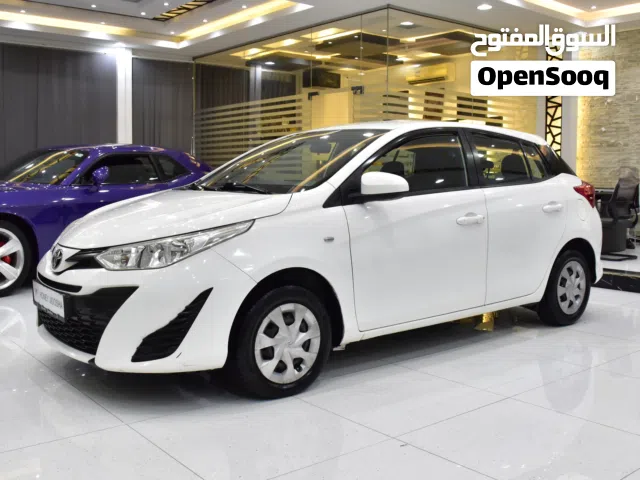 Toyota Yaris SE ( 2018 Model ) in White Color GCC Specs