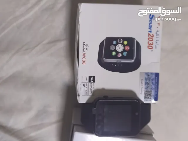 ساعة سمارت ذكية لون اسود مع سيم كارت ورام وكامرة