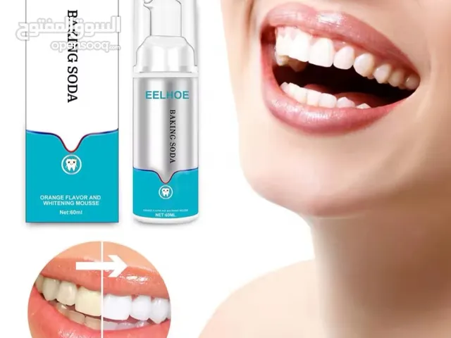 رغوة تنظيف الاسنان بعمق