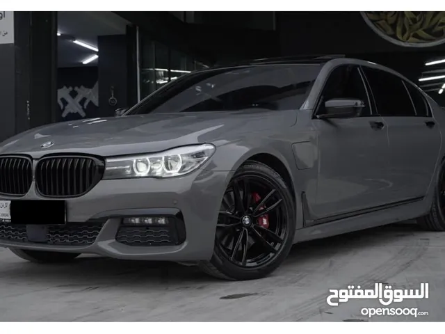 Bmw 740e M sport package 2017 أسمنتي مميز