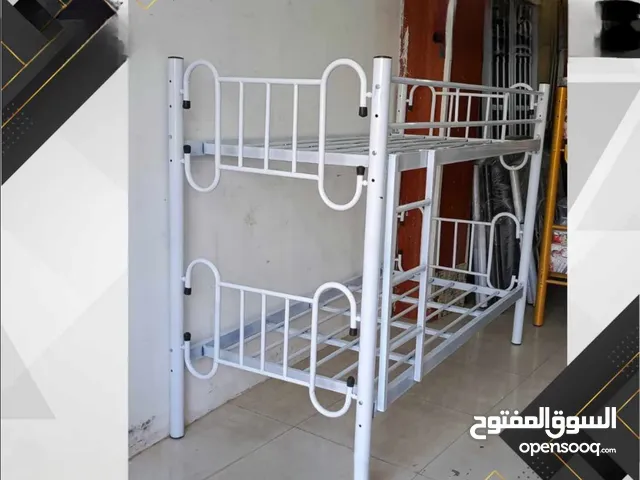 سرير طابقين حديد +فرشتين جديد استعمال اسبوع