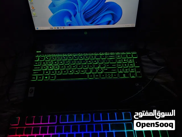 Hp Pavilion 15 Gaming Laptop Ryzen 7 5800H gtx 1650 4gb 144hz display