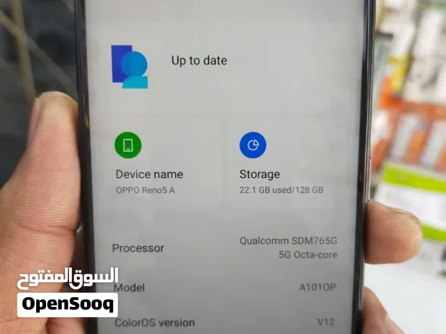 Oppo Reno5 A 5G (6+5GB RAM / 128GB) Scratchless VIP Look  Original Device