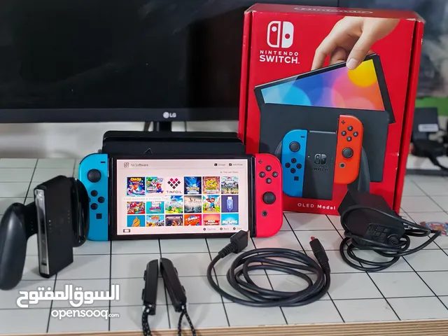 Nintendo switch oled 256 g معدل