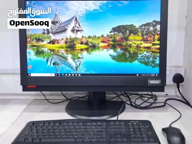 LENOVO Core i5 6th Generation All In One Computer 8GB RAM 256GB SSD 24" Full HD Display Ready OS 10